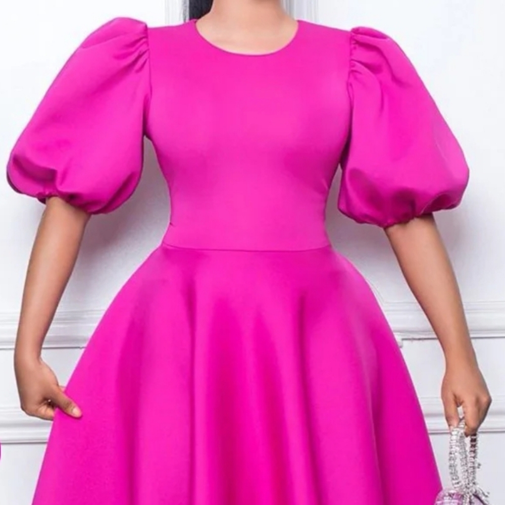 Hot Pink Dress